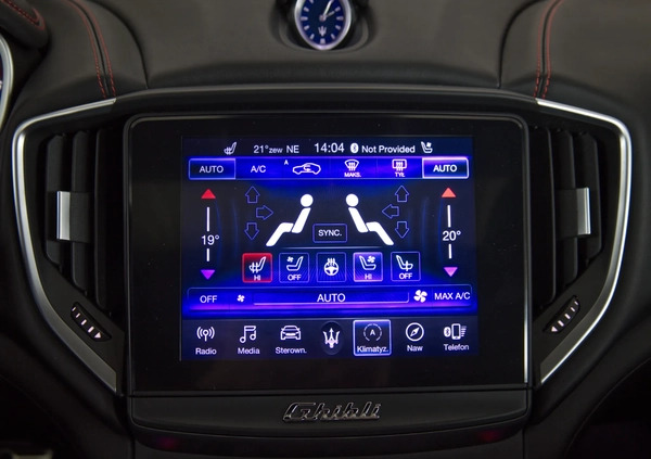 Maserati Ghibli cena 319900 przebieg: 33647, rok produkcji 2019 z Krynica-Zdrój małe 529